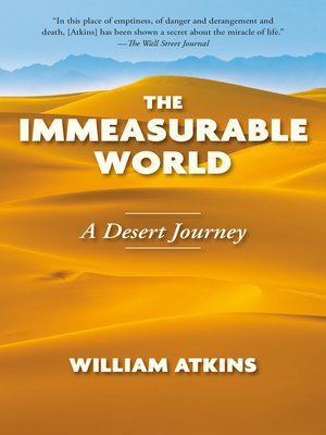 cover image of The Immeasurable World